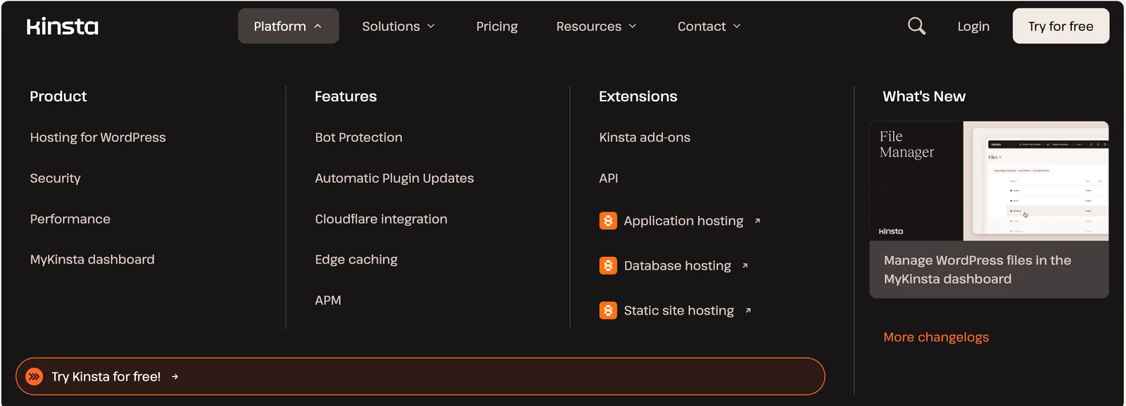 Kinsta solutions ardentsupport.com